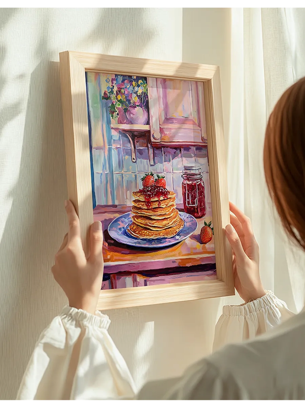 Постер 30х40 интерьерный на кухню без рамки