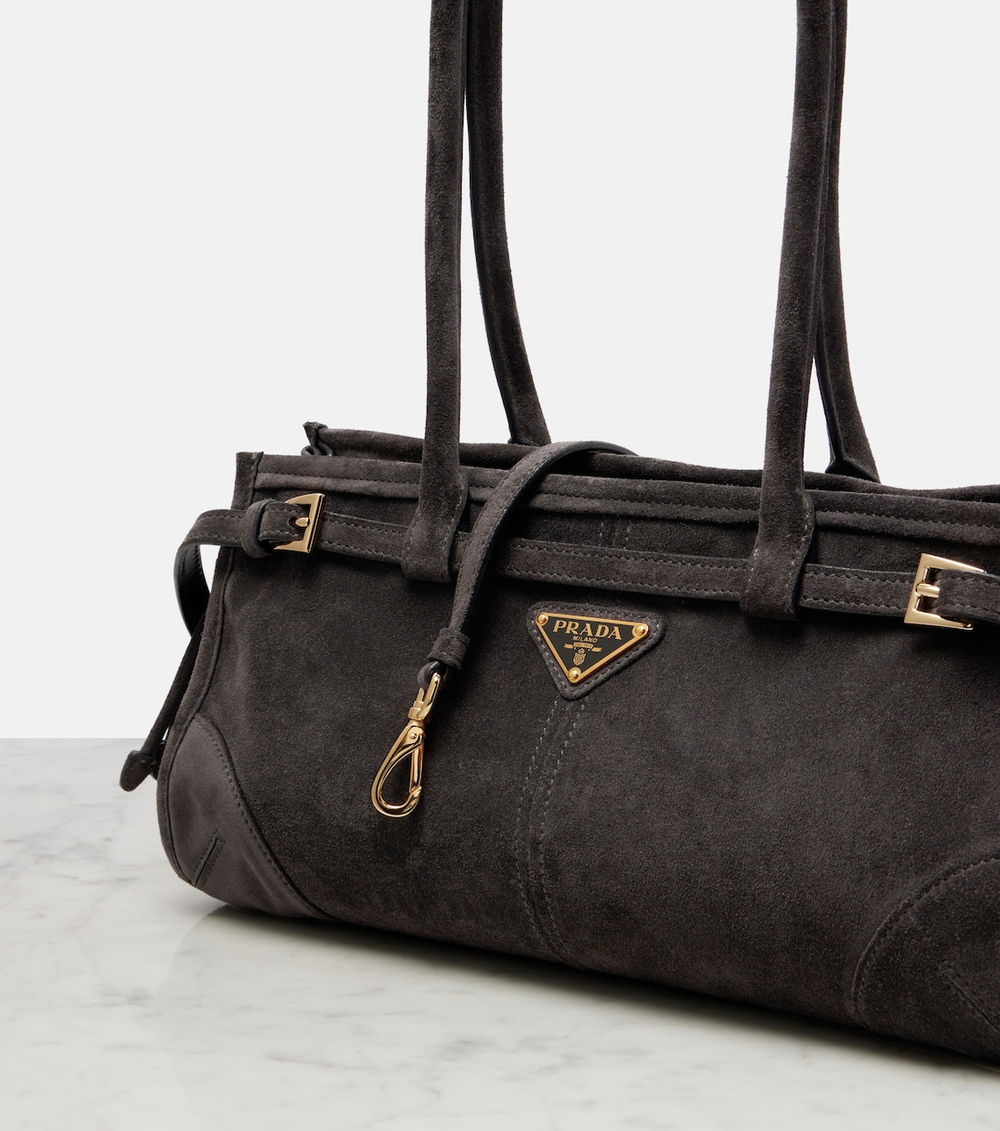 Cумка Prada Bonnie Medium Suede Shoulder Bag