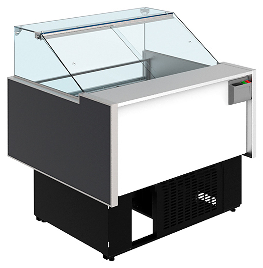 Витрина морозильная CRYSPI Sonata Quadro M 1800 LED (с боковинами)