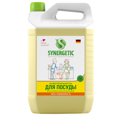 Средство для мытья посуды "Синергетик" 5л