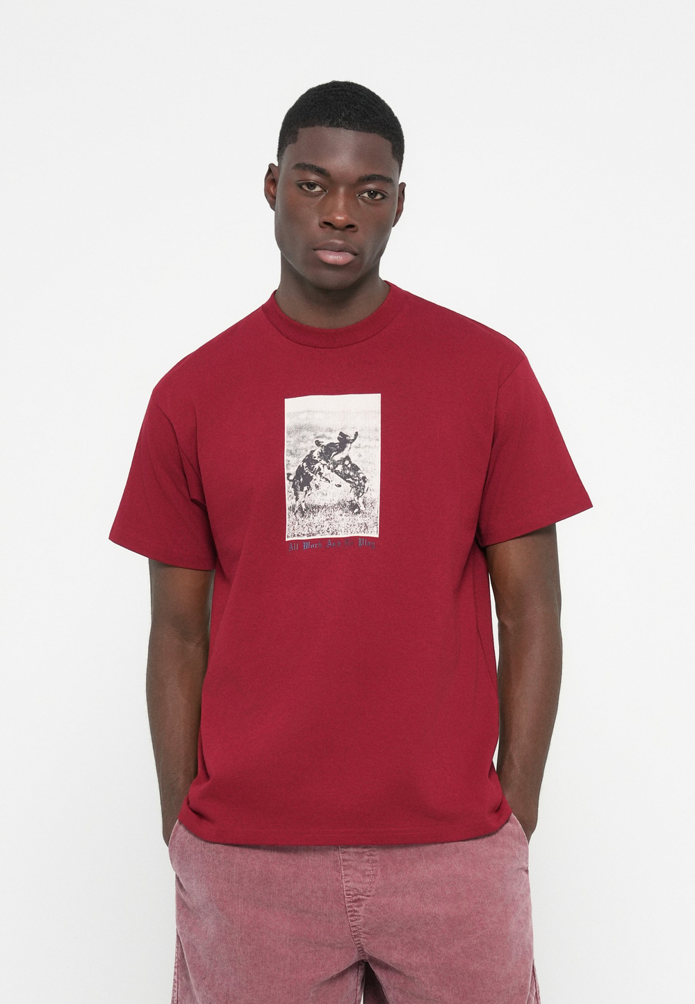 Carhartt WIP Футболка с принтом - Красный