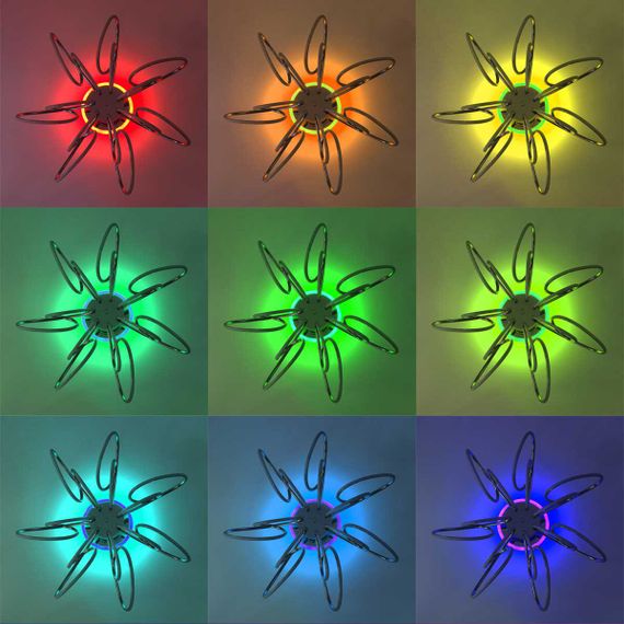 Потолочная светодиодная люстра Citilux Salma Smart CL224A171