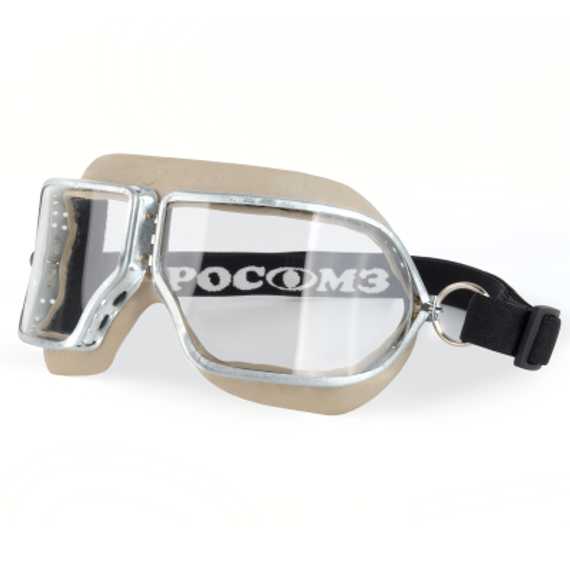 Очки Росомз ЗП1 PATRIOT закрытые, с прямой вентиляцией, арт. 30110