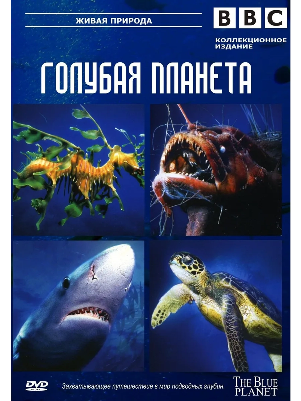 BBC: Голубая планета (2001) (4 DVD) (DVD-R)