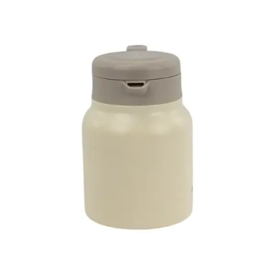 Чайник-термос 1 л JOYLUX (ДЖОЙЛЮКС) COFFEE BREAK, нержавеющая сталь SUS304, заварник/сито, бежевый матовый, 700329