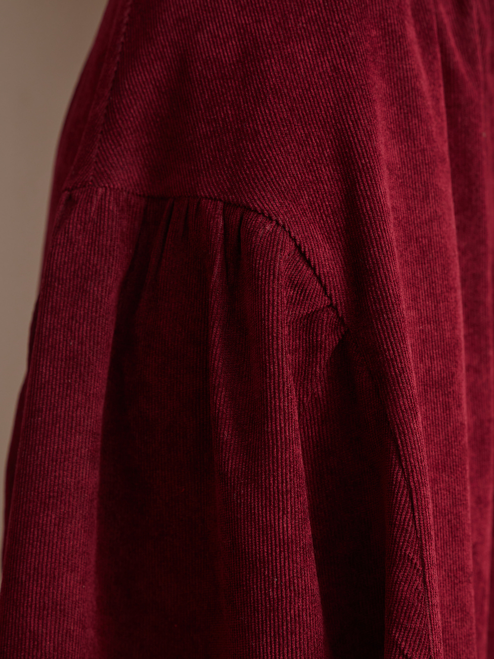 Юбка бохо вельветовая миди