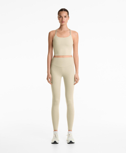 OYSHO Легинсы длиной до щиколотки Comfortlux с высокой посадкой, зеленовато-желтый