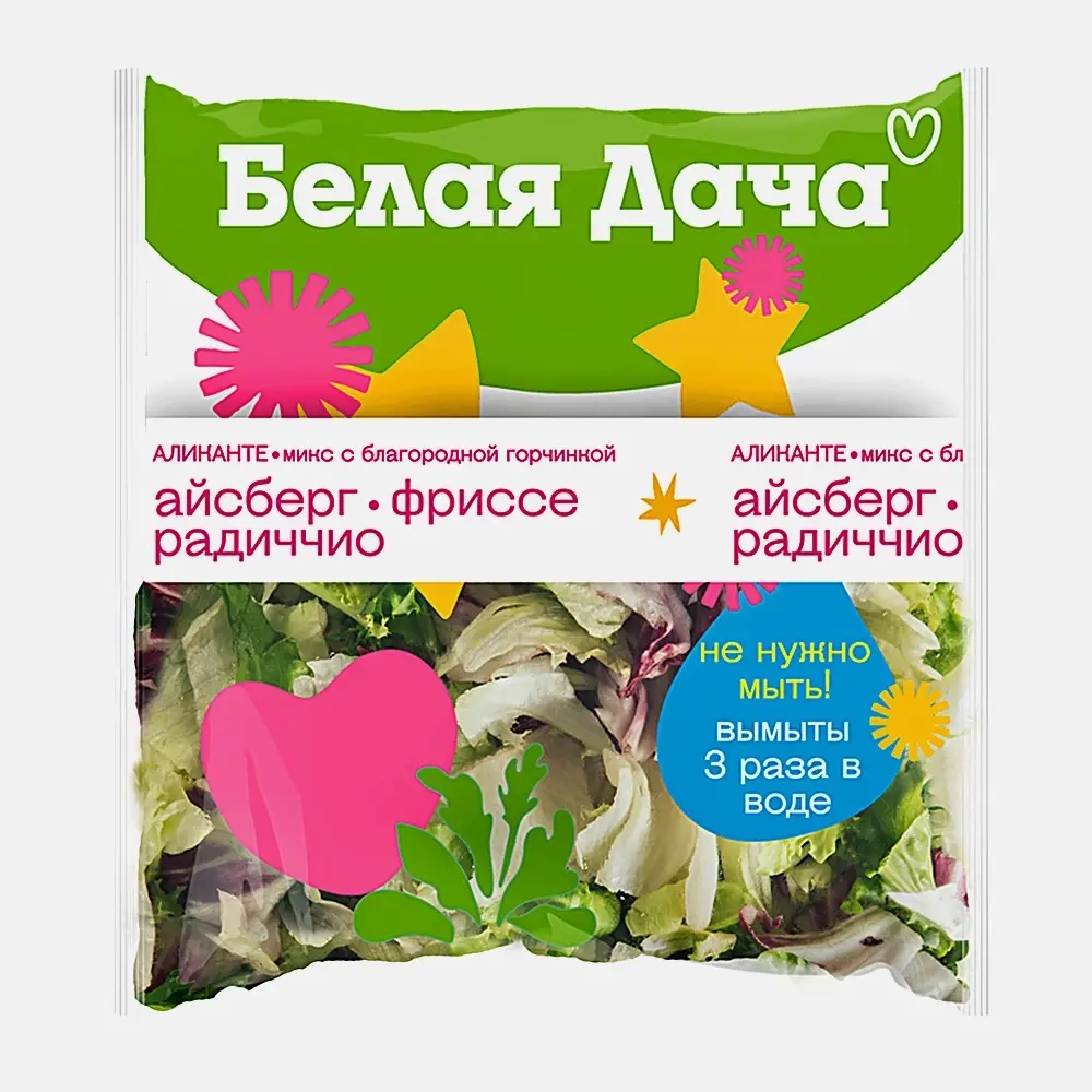 Салатная смесь Аликанте Белая дача 100г