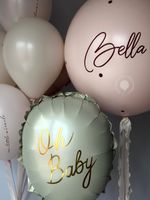 Воздушные шары на выписку для девочки №8876