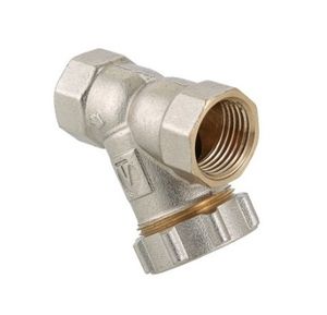 Фильтры сетчатые Valtec VT.193.N косые с заглушкой ВР-ВР