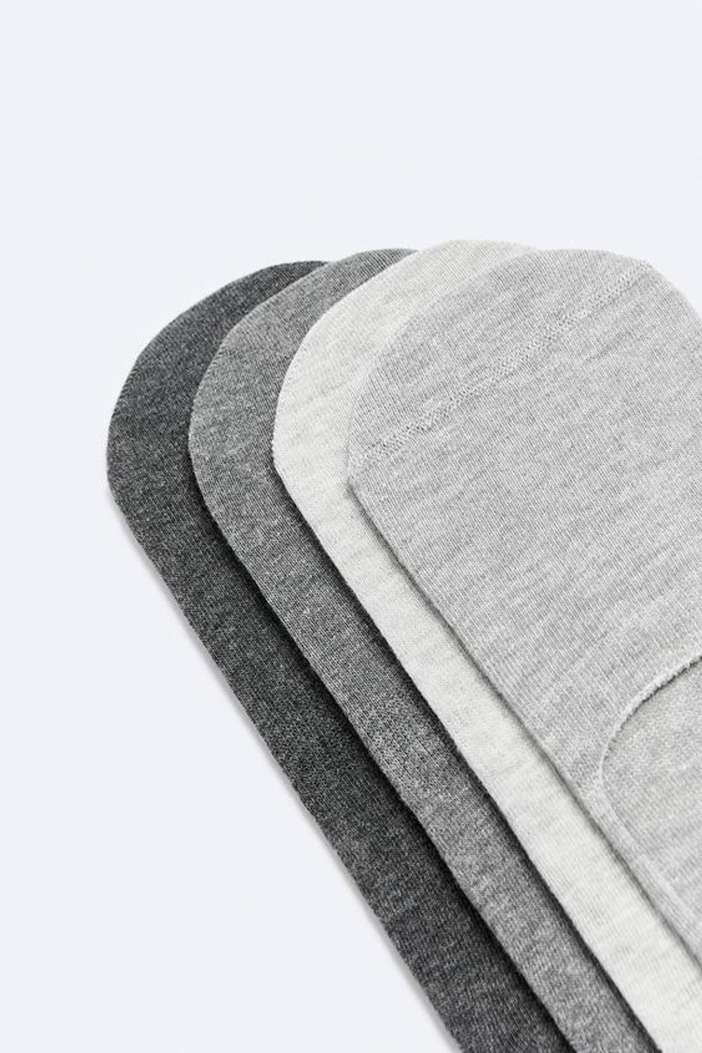 ZARA НАБОР ИЗ ЧЕТЫРЕХ ПАР КОРОТКИХ НОСКОВ, РАЗНОЦВЕТНЫЙ