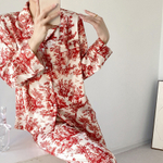 Пижама ш/в штаны+рубашка дл/р 8230