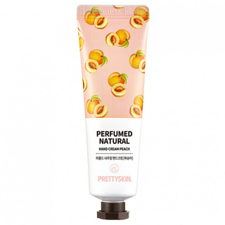 Крем для рук с экстрактом персика PRETTYSKIN Perfumed Natural Hand Cream Peach 30 мл
