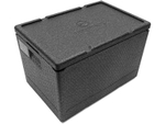 Термоконтейнер 600х400х400 60л. с крышкой, плотность 55 цв., арт. STP 60 PRO, код: 28564