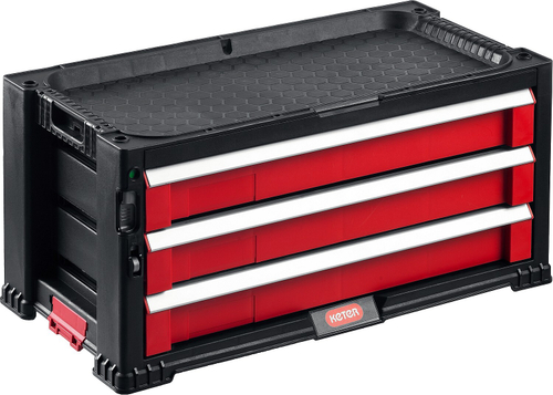 Ящик с 3 выдвижными полками ″DRAWER-3″, 22″ KETER