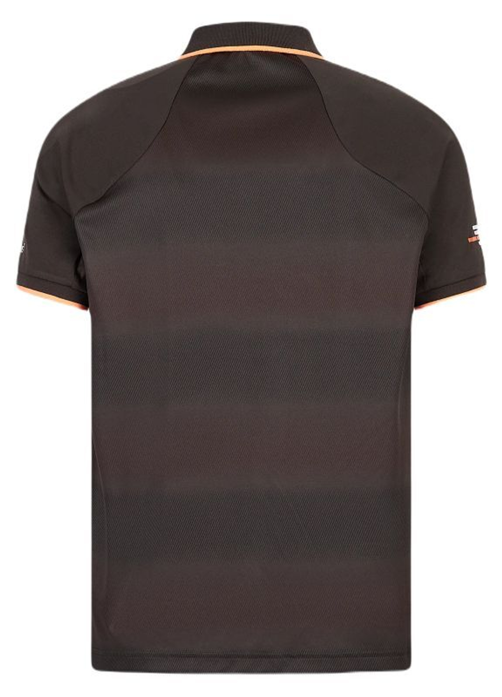 Мужское теннисное поло EA7 Man Jersey Polo Shirt - raven