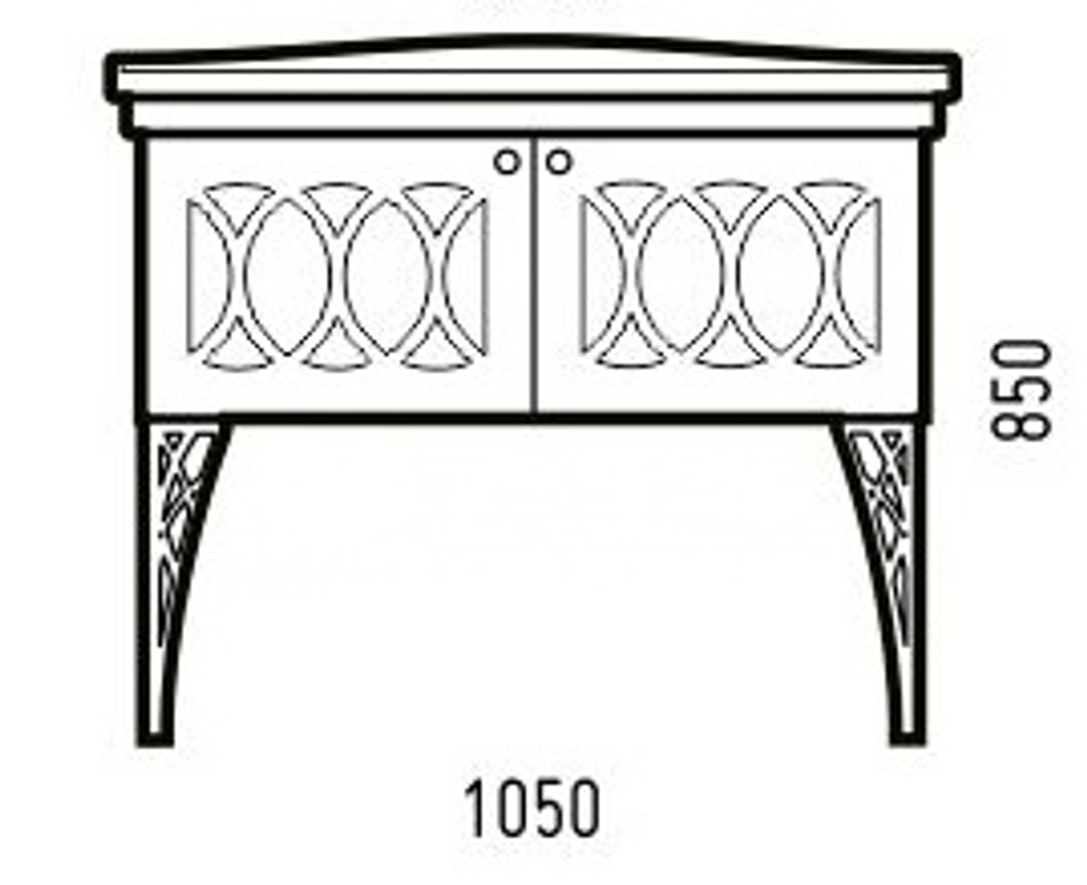 Тумба "Таормина 105", Модерн 105