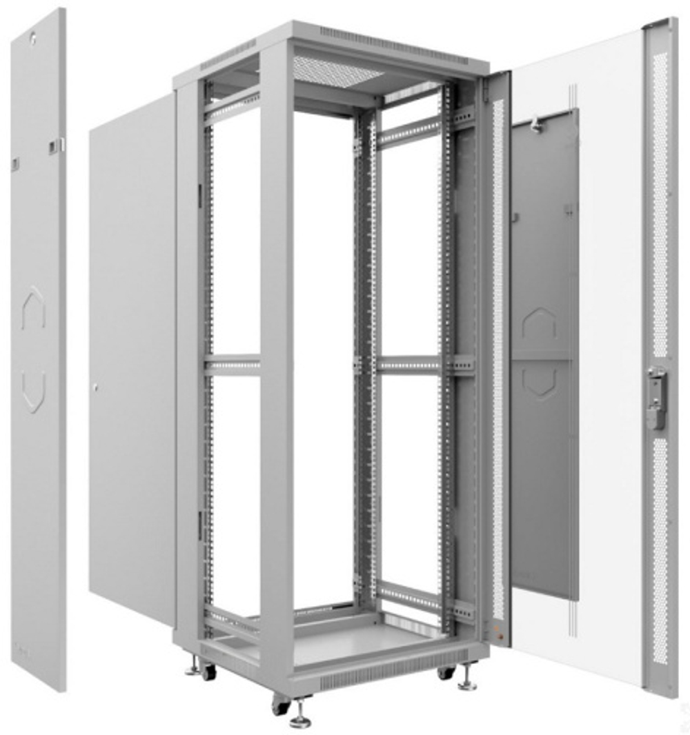 Шкаф напольный 19", 32U Cabeus SH-05C-32U60/100