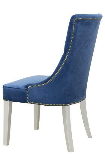 Стул "Давос" (дуб/тон 101/ткань Velvet Lux 29)