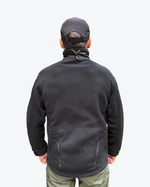 Флисовая кофта, Черная