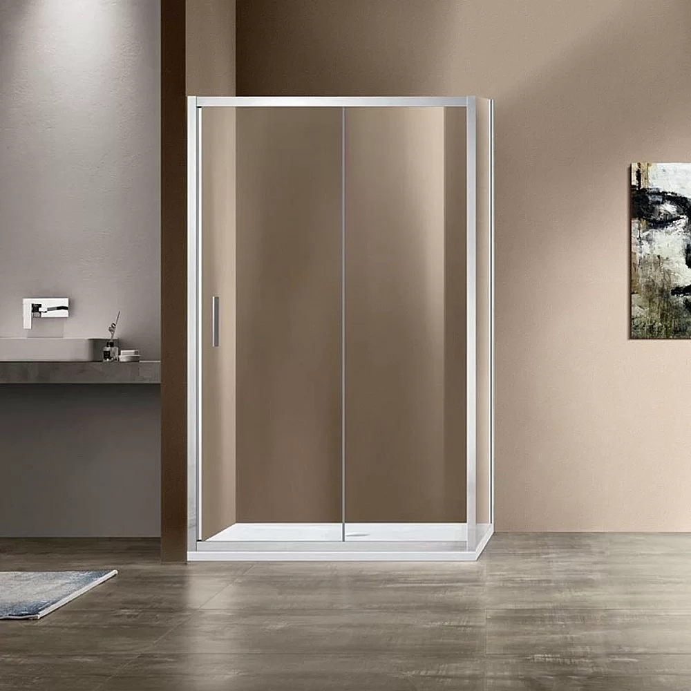 Душевой уголок Vincea Garda VSR-1G1013CL 130x100 стекло прозрачное/профиль хром