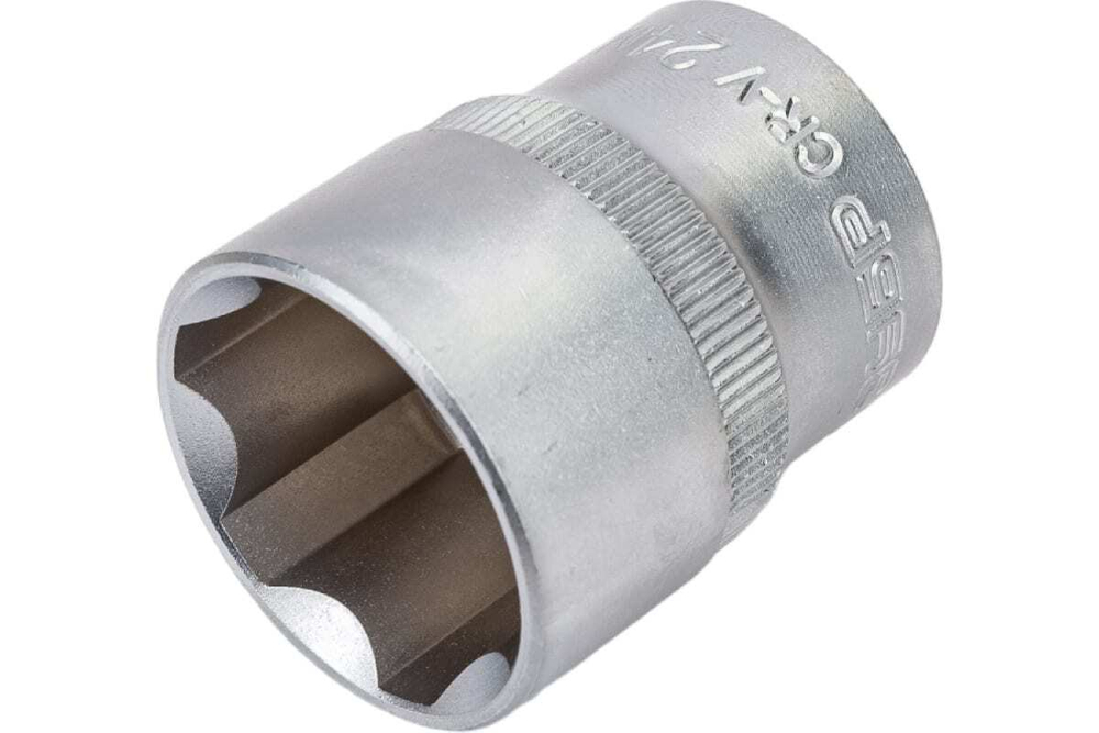 Головка торцовая SUPER LOCK "МАСТЕР" (1/2"; 24 мм) Зубр 27725-24_z02