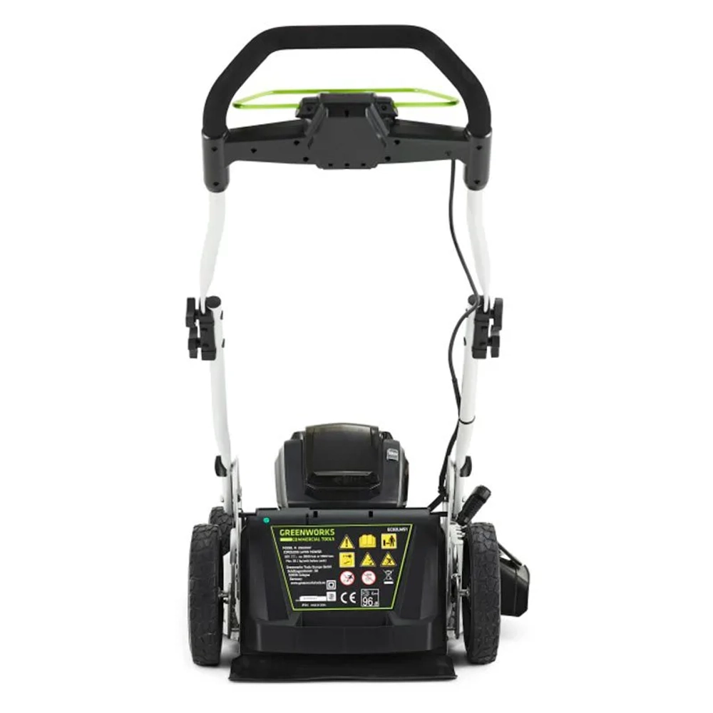 Аккумуляторная газонокосилка Greenworks GD82LM51 82V 82В (без АКБ и ЗУ) нож 51 см, 2502007
