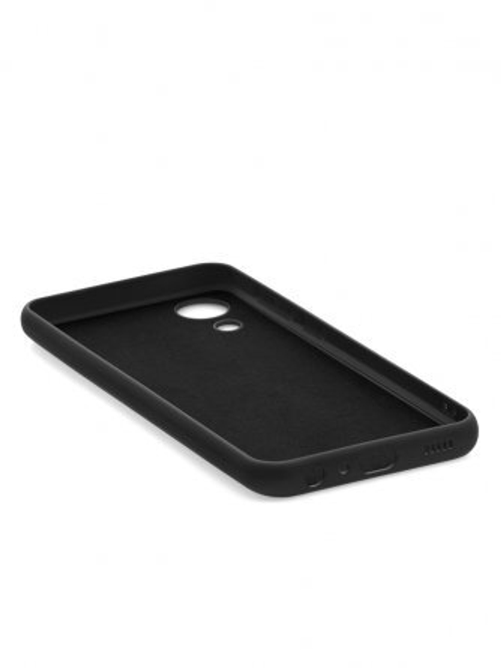 Накладка Samsung A03 Core силикон Black