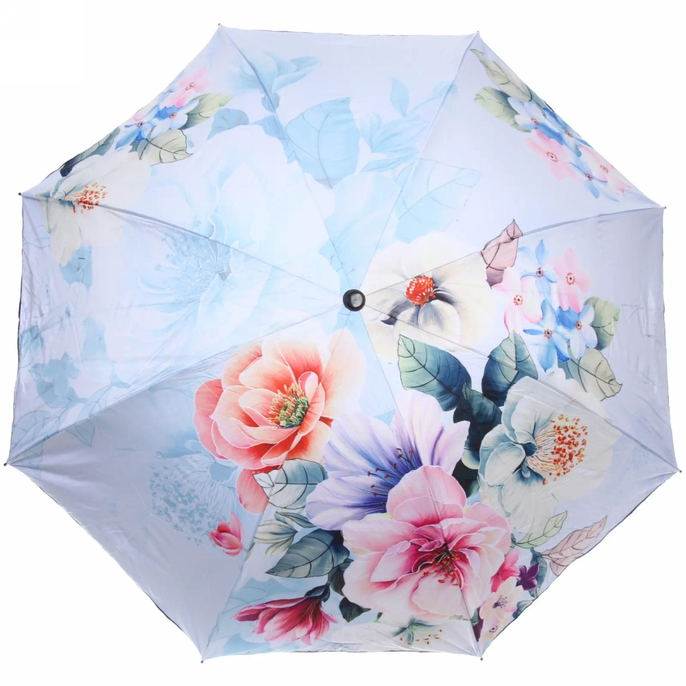 Зонт механический ветроустойчивый, матовая ручка «BESTzontik - Sofi», микс 4 цвета, длина 25см, d-110см