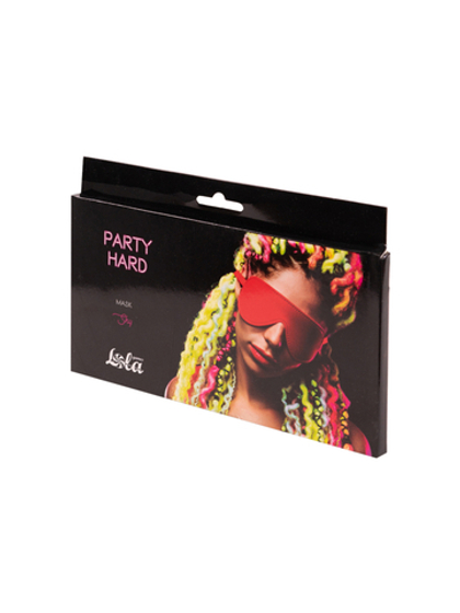 Маска Party Hard Shy Red