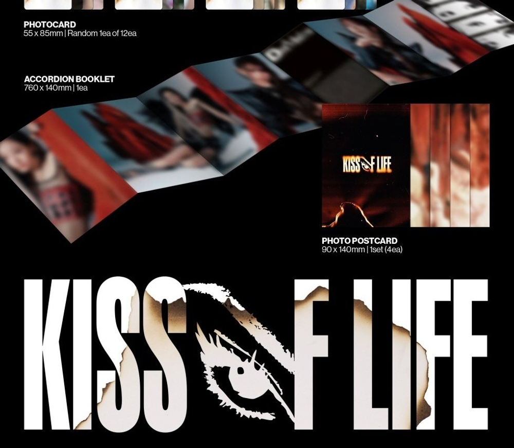 (ПРЕДЗАКАЗ) Альбом KISS OF LIFE - WHO IS SHE 2nd Single Album SEEK (LIMITED) Version