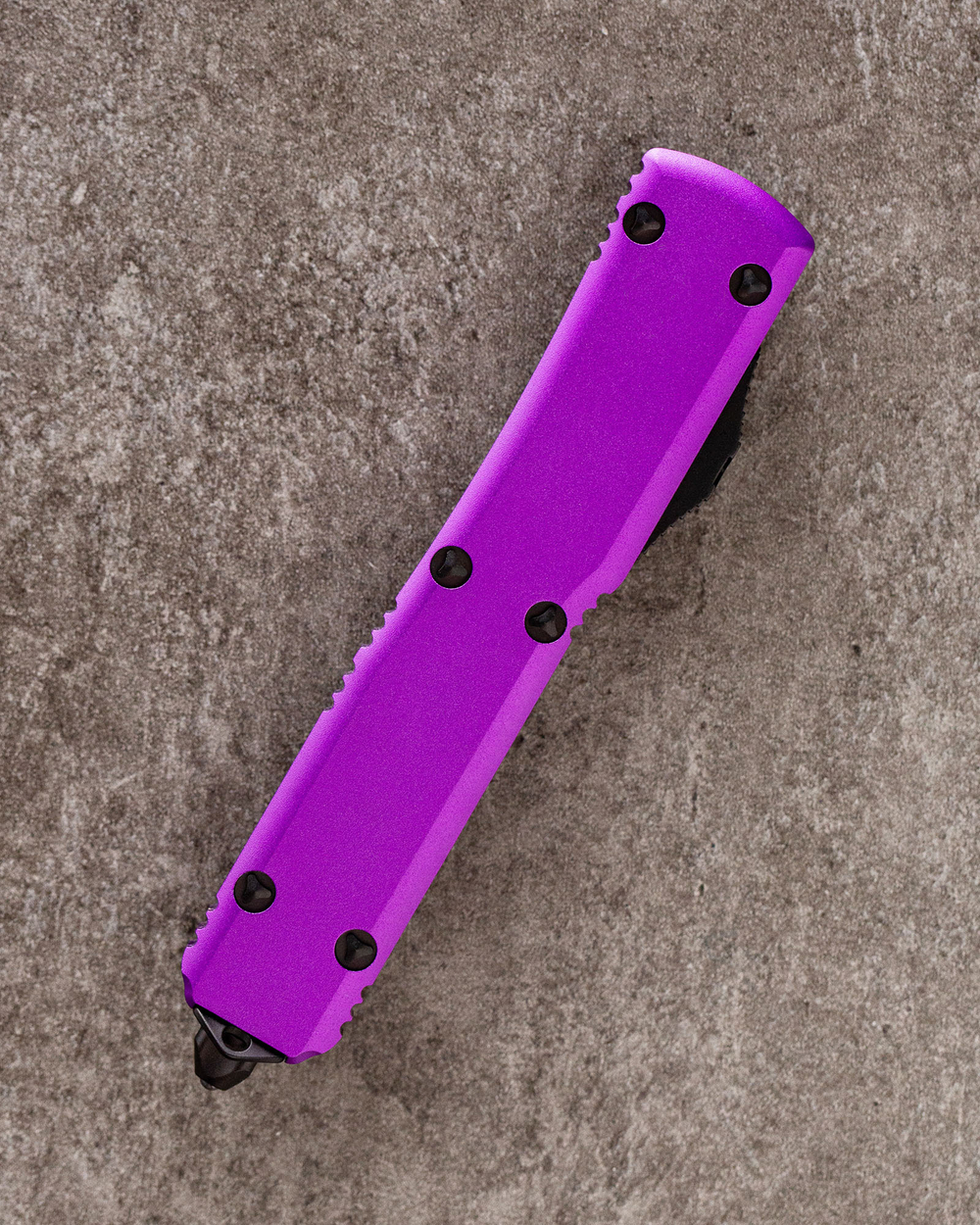 Автоматический складной нож SteelBro Ultra T/E Violet Tanto Black VG10 123-1VI (фиолетовый)