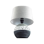 8119/1T COMFI LN25 000 серый, керамика/текстиль Настольная лампа E27 1*60W 220V AVALONA