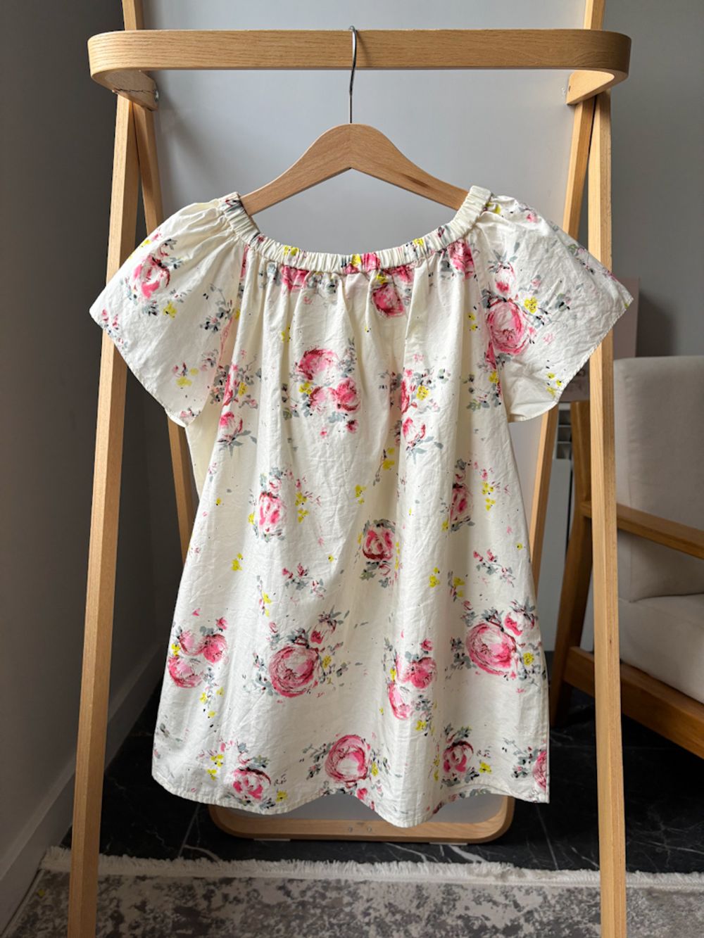 Хлопковая блузка Bonpoint, 152