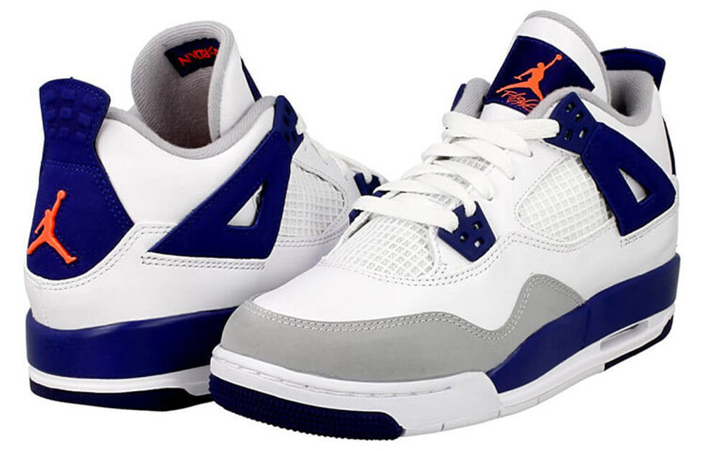 Кроссовки Jordan Air Jordan 4 Retro "Knicks" (Женская размерная сетка)