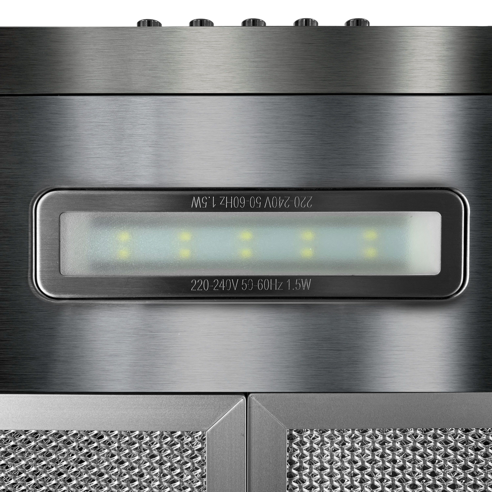 Вытяжка Т-образная HKH-129 Ginzzu стальная, 60см, 640м3/час