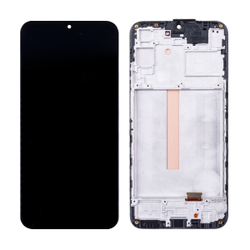 Дисплей для Samsung Galaxy A25 5G (A256E) с тачскрином и рамкой Черный - Oled (Full Size)