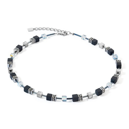 Колье Coeur de Lion Black-Crystal 4018/10-1318
