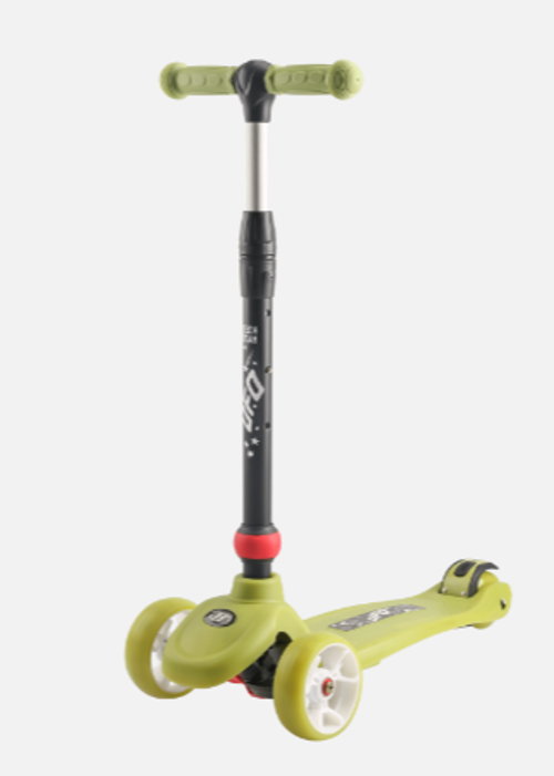 Самокат Teach Team Ufo green 1/4 зелёный