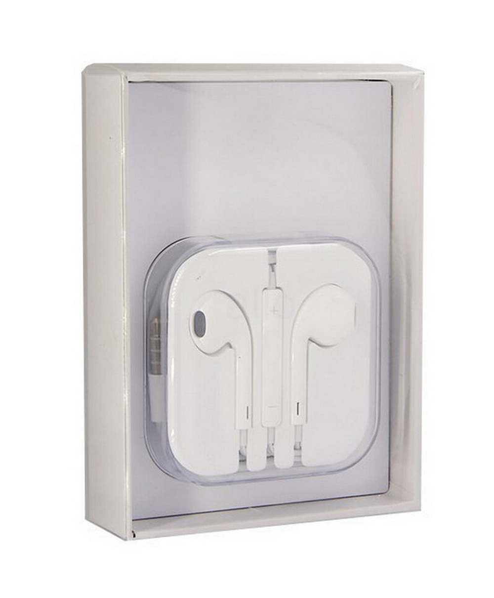 Наушники с микрофоном EaiPods AAA (белый)