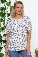 Блуза Маргоша (белая) Б13544-16М LT Collection