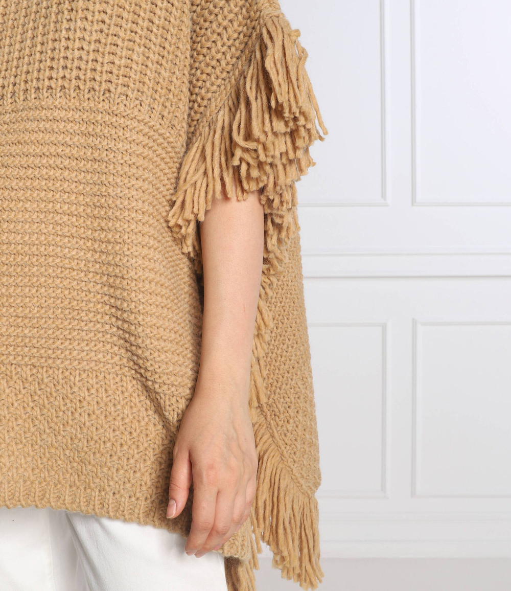 пончо Liu Jo - светло-коричневый(WF2473 MA700)