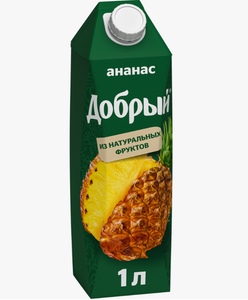 НЕКТАР ДОБРЫЙ АНАНАС 1Л