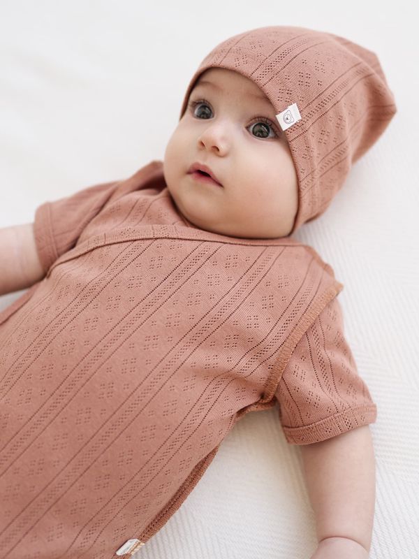 Боди-кимоно с коротким рукавом 