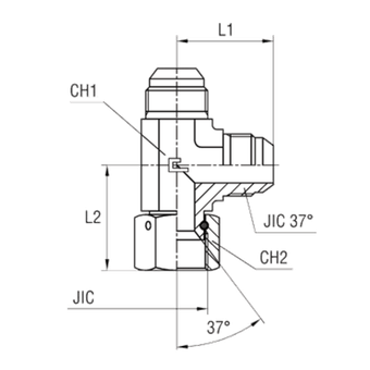 Соединение PNL JIC 7/16