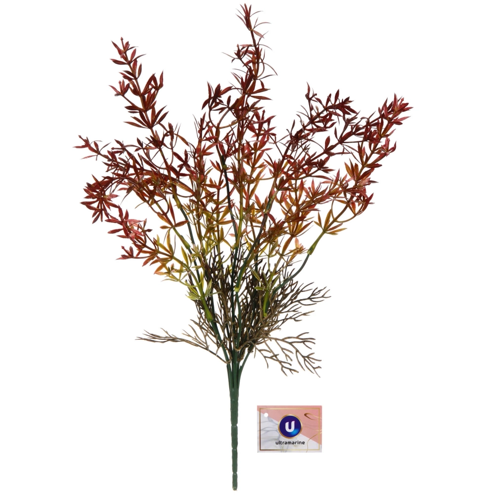 Искусственные цветы «Волшебство трав» 38см Аспарагус красный