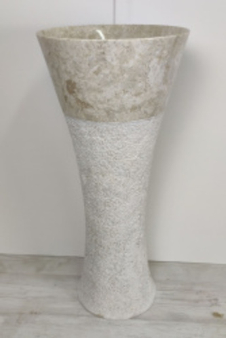 Раковина напольная из мрамора Pedestal MN-389 40*40*90