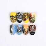 Naildress Slider Design №52 Зебра и Леопард
