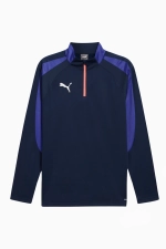 Кофта Puma IndividualLIGA Top 1/4 Zip - темно-синий
