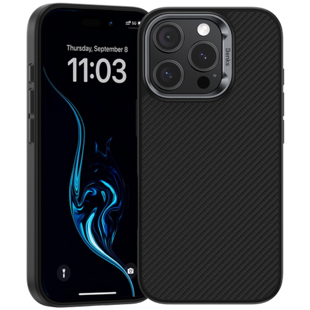 Чехол Benks Kevlar для Apple iPhone 16 Pro Max, кевларовый